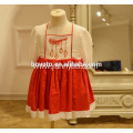 red colour Girl summer embroideried dress